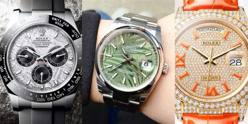 勞力士Rolex 2021新表,隕石面Daytona、棕櫚葉Datejust、滿天星鉆表等5大亮點(diǎn)一次看-復(fù)刻表