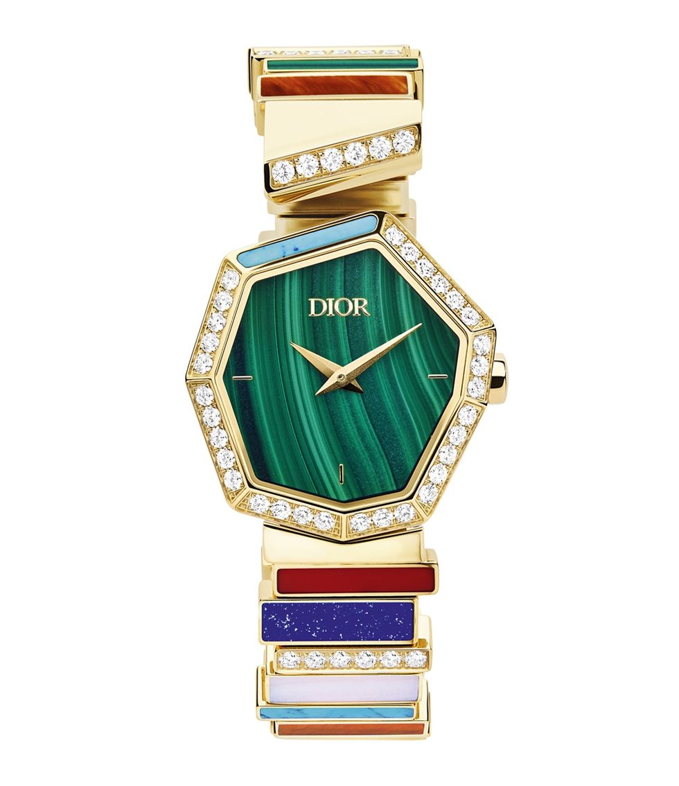 鑲上綠松石、孔雀石等天然寶石手表是獨(dú)一無(wú)二的收藏品-復(fù)刻表