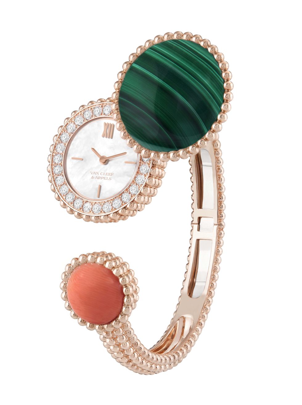 鑲上綠松石、孔雀石等天然寶石手表是獨(dú)一無(wú)二的收藏品-復(fù)刻表