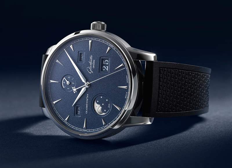 隆重推出：格拉蘇蒂原創(chuàng) Senator Excellence Perpetual Calendar Bucherer “藍(lán)色版本”腕表-復(fù)刻表