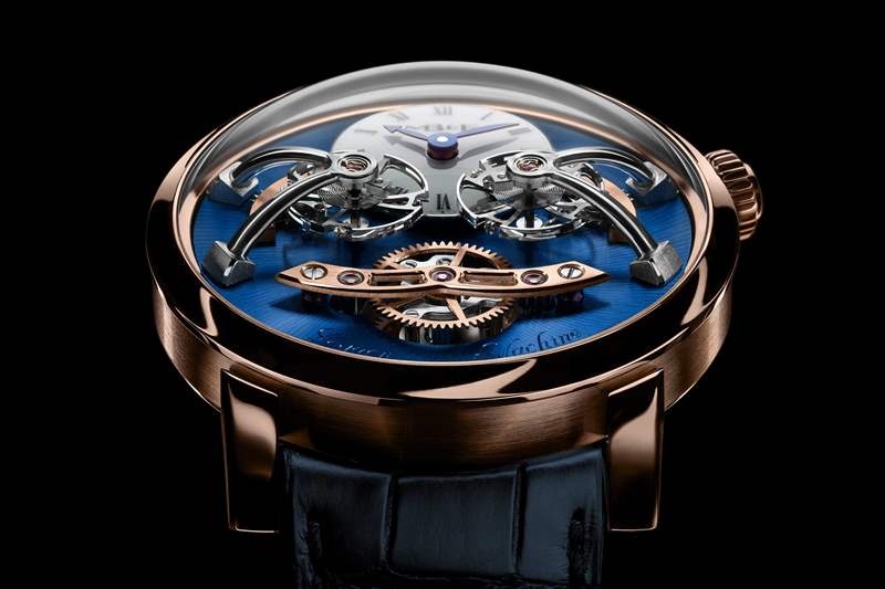 MB&F Legacy Machine No.2紅金藍(lán)腕表-復(fù)刻表