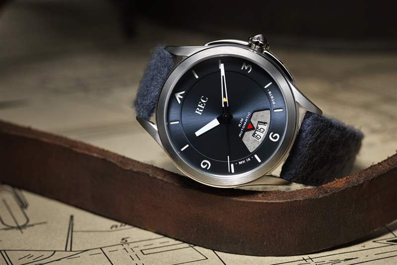 REC RJM 04 Bluebird噴火戰(zhàn)機(jī)藍(lán)盤手表-復(fù)刻表