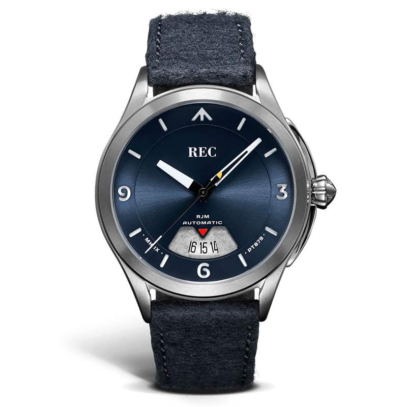 REC RJM 04 Bluebird噴火戰(zhàn)機(jī)藍(lán)盤手表-復(fù)刻表