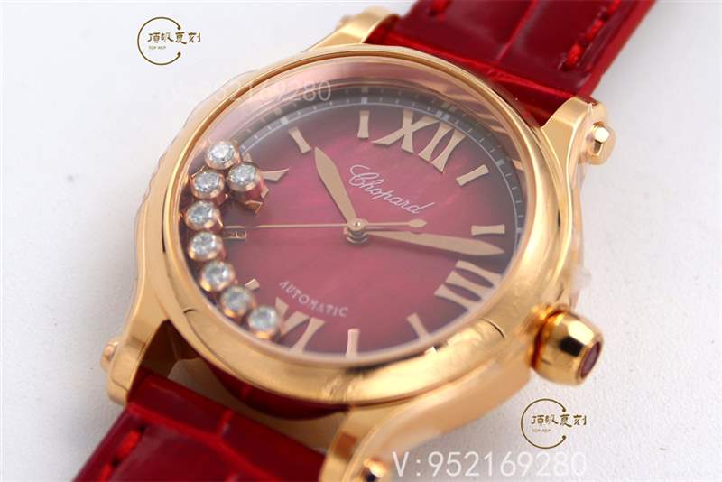 ZF廠蕭邦HAPPY SPORT快樂鉆石中國紅限量版新品發(fā)布-復(fù)刻表