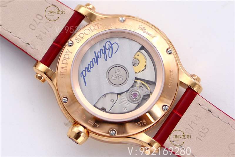 ZF廠蕭邦HAPPY SPORT快樂鉆石中國紅限量版新品發(fā)布-復(fù)刻表