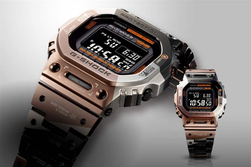 Casio 2022新表青墨MRG-B5000BA及迷彩GMW-B5000TVB型格登場(chǎng)-復(fù)刻表