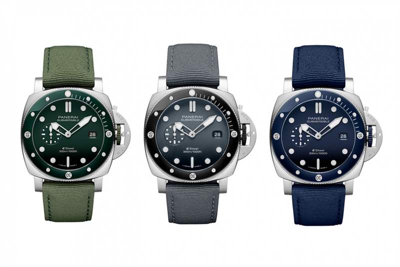 沛納海2022新表Submersible首次推出44mm表款，顏色搶鏡又份量十足-復(fù)刻表