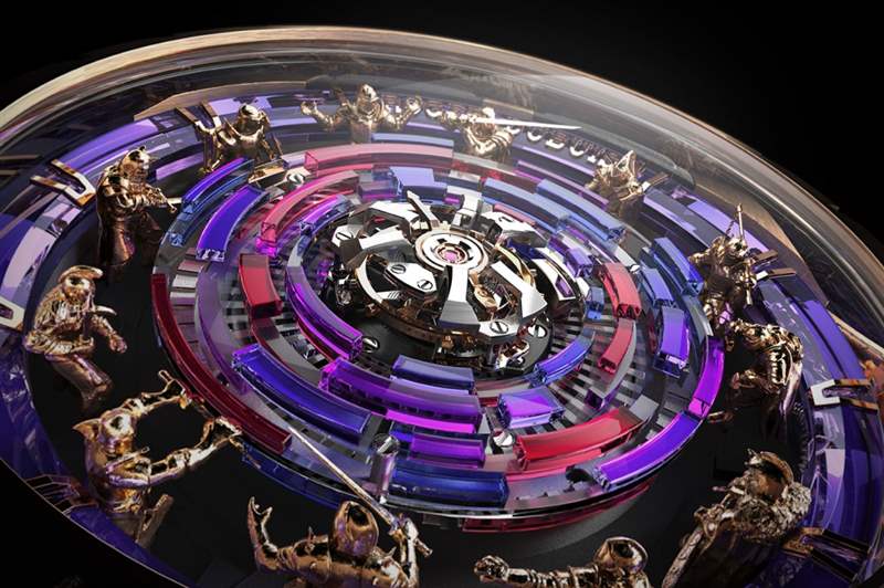 羅杰杜彼Roger Dubuis延續(xù)圓桌騎士的夢幻傳奇-復刻表