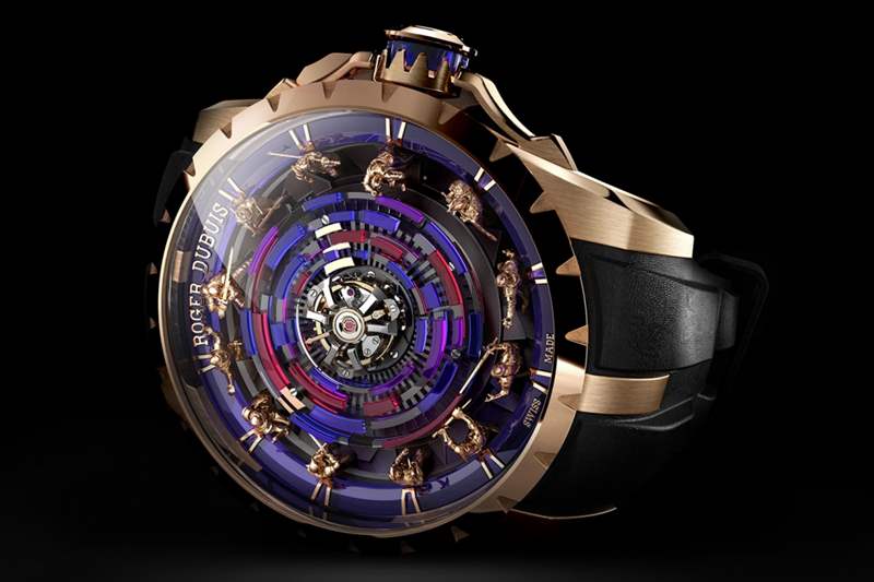 羅杰杜彼Roger Dubuis延續(xù)圓桌騎士的夢幻傳奇-復刻表