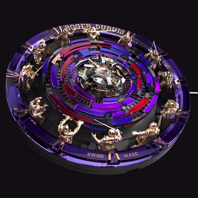 羅杰杜彼Roger Dubuis延續(xù)圓桌騎士的夢幻傳奇-復刻表
