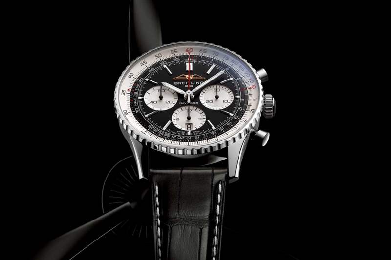 百年靈NAVITIMER B01 CHRONOGRAPH 43新鮮色系搶眼登場(chǎng)-復(fù)刻表