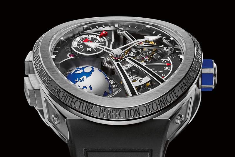 高珀富斯Greubel Forsey GMT運(yùn)動(dòng)陀飛輪個(gè)性腕表-復(fù)刻表