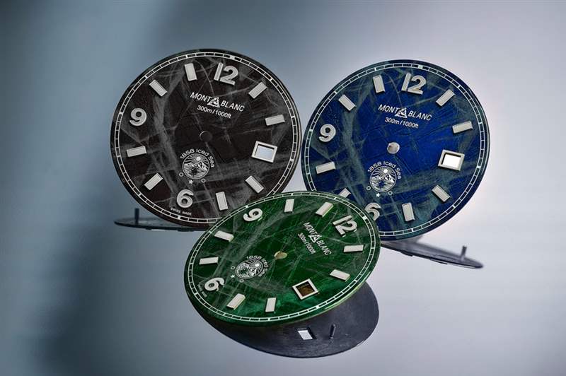 Montblanc 1858 Iced Sea 潛入冰川來一回極地冒險-復(fù)刻表