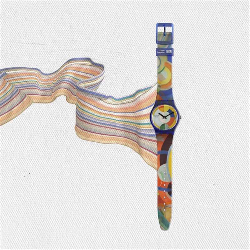 斯沃琪Swatch X Centre Pompidou系列將六幅名畫(huà)放在腕上-復(fù)刻表