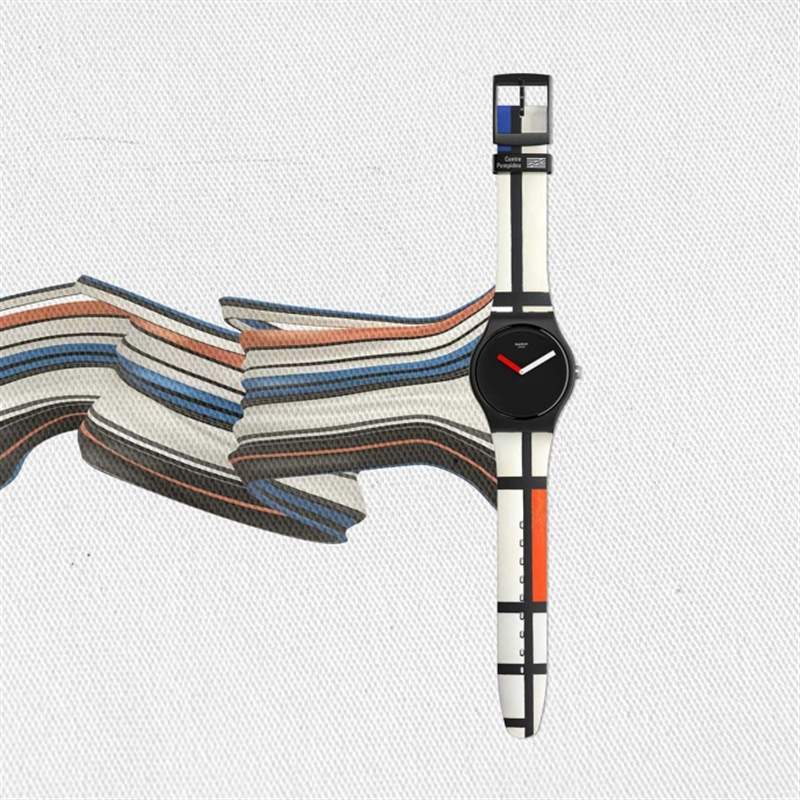 斯沃琪Swatch X Centre Pompidou系列將六幅名畫(huà)放在腕上-復(fù)刻表