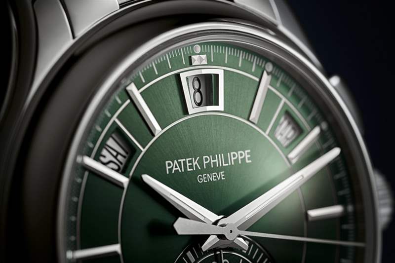 PP百達(dá)翡麗又一綠面鋼王|Annual Calendar Flyback Chronograph Ref.5905吸引力非同小可-復(fù)刻表