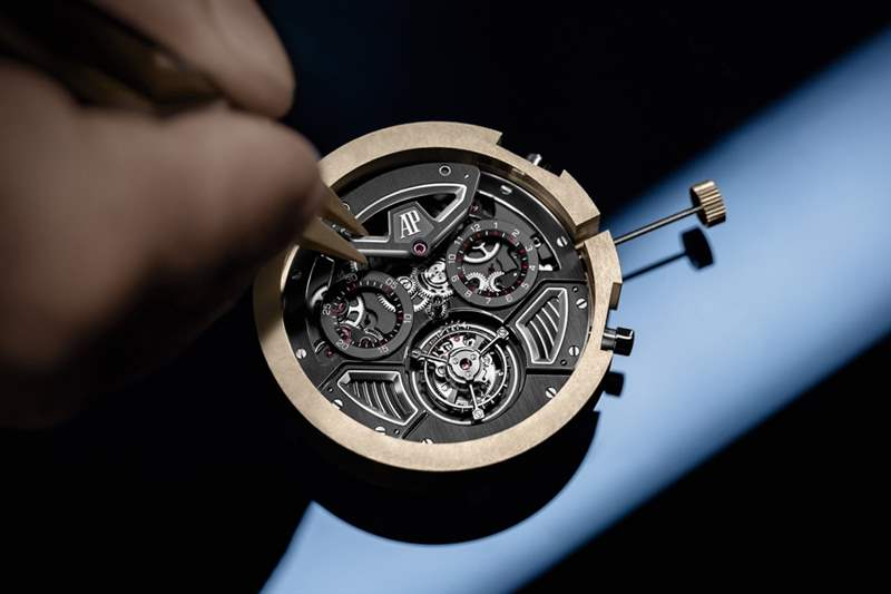 2021 AP愛(ài)彼最新Royal Oak Offshore Selfwinding Flying Tourbillon Flyback Chronograph-復(fù)刻表