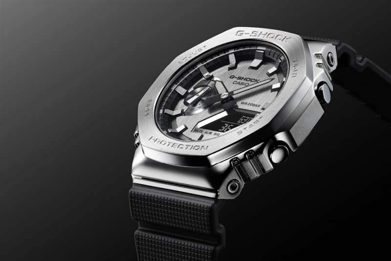 期待而久2021最新Casio G-Shock GM-2100換上精鋼表殼-復(fù)刻表