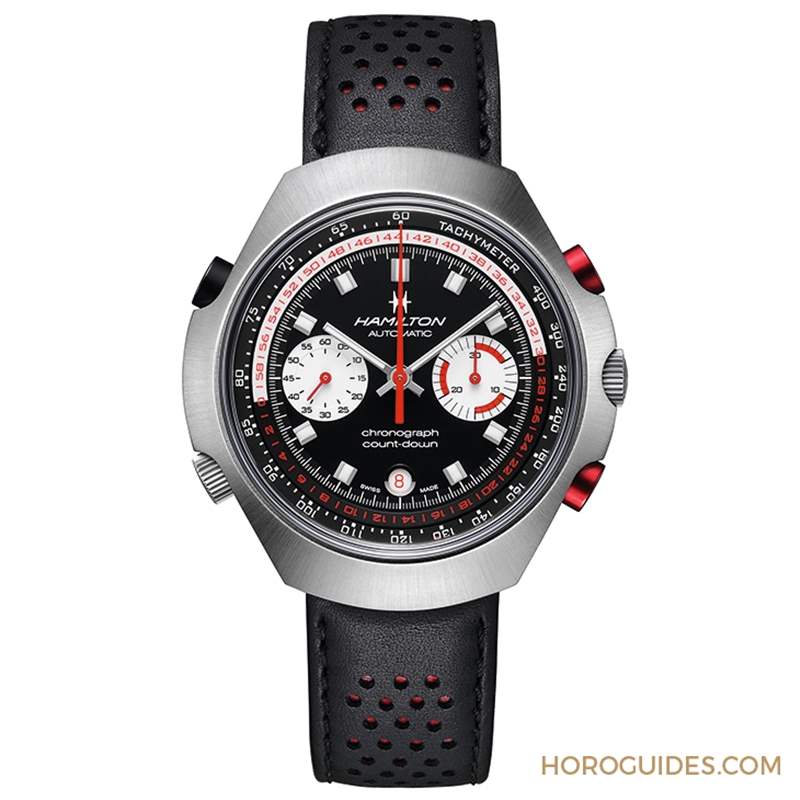 復刻1970年代競速經(jīng)典|HAMILTON Chrono-Matic 50-復刻表