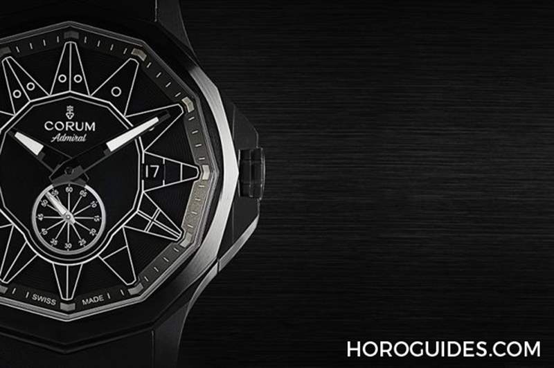 黑潮涌現(xiàn)，五色齊發(fā)｜Corum Admiral 42 Automatic Full Black-復刻表