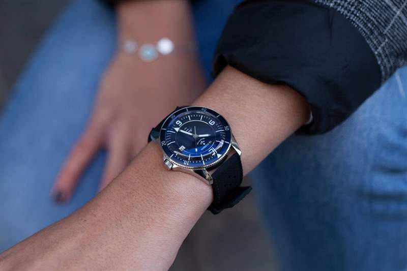 法國小眾機(jī)械手表海軍藍(lán)Le Forban Sécurité Mer Malouine-復(fù)刻表