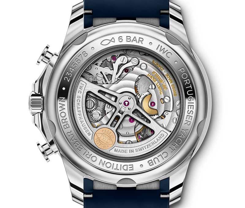 萬國表葡萄牙游艇俱樂部計(jì)時碼表奧利巴棕色版-復(fù)刻表