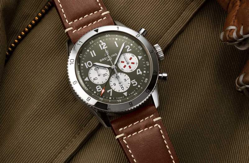 百年靈Breitling Super AVI 航空計時腕表系列登場！向四款經(jīng)典戰(zhàn)機致敬-復刻表