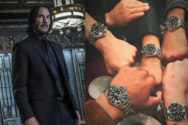 奇洛李維斯又送禮！一人送一只Rolex Submariner予《John Wick 4》攝制組人員致謝！-復(fù)刻表