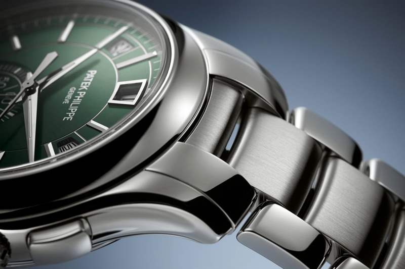 PP百達(dá)翡麗又一綠面鋼王｜Annual Calendar Flyback Chronograph Ref.5905吸引力非同小可-復(fù)刻表