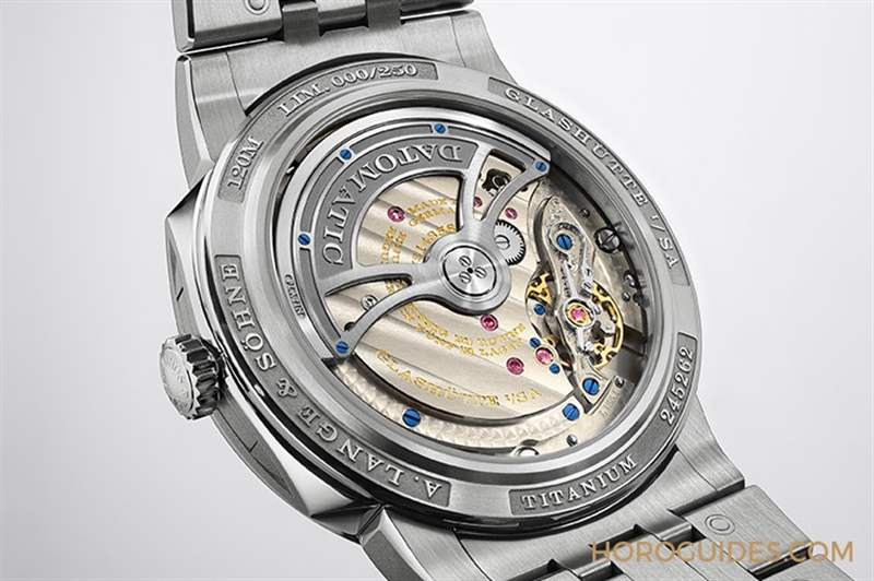 藏家新歡! 朗格首見鈦金屬冰藍面Odysseus限量版-復(fù)刻表