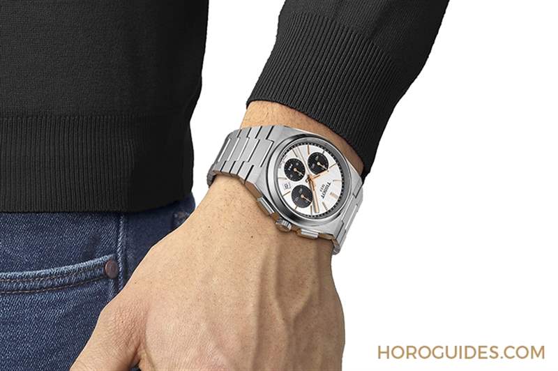 TISSOT天梭表PRX首款計時碼表入門價位熊貓面-復(fù)刻表