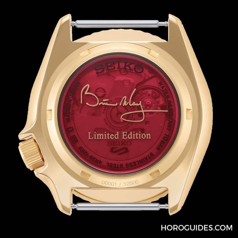 皇后樂迷high起來！SEIKO 5 x 皇后合唱團(tuán)Brian May 聯(lián)名第二彈-復(fù)刻表