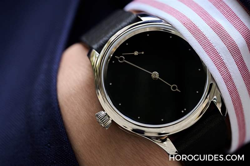 當日全蝕變成制表靈感｜H. Moser & Cie.勇創(chuàng)者小秒針Total Eclipse腕表-復(fù)刻表