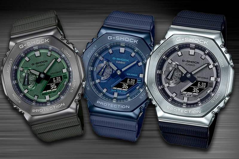 G-SHOCK Metal GM-S2100系列超吸引！全新金屬「農(nóng)家橡樹」列陣搶盡焦點(diǎn)！-復(fù)刻表