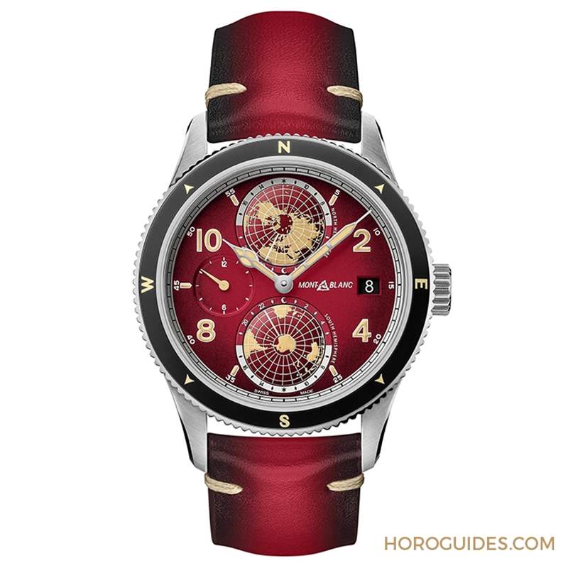 向雪山之神致敬|Montblanc 1858系列霜峰紅限量腕表-復(fù)刻表