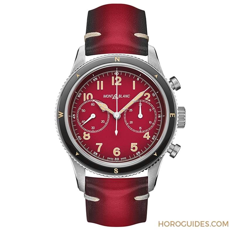 向雪山之神致敬|Montblanc 1858系列霜峰紅限量腕表-復(fù)刻表
