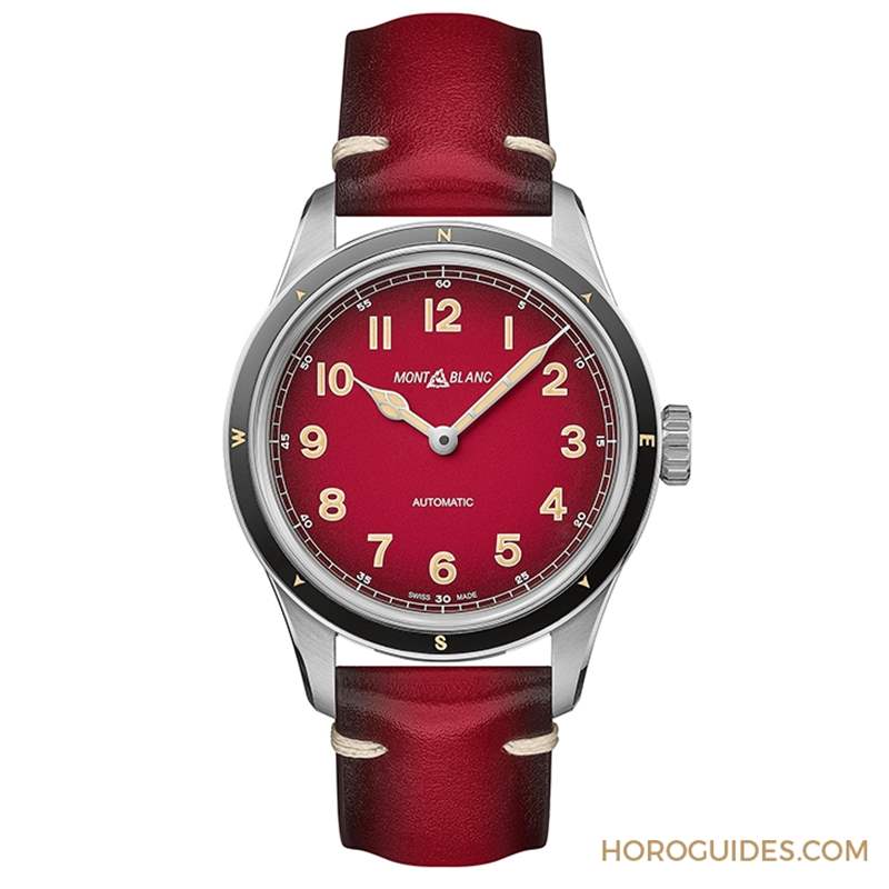 向雪山之神致敬|Montblanc 1858系列霜峰紅限量腕表-復(fù)刻表