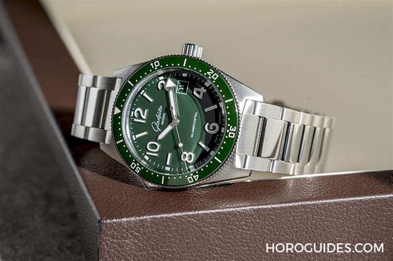 值得你認識的德系血統(tǒng)綠水鬼｜格拉蘇蒂原創(chuàng)SeaQ潛水表蘆葦綠新色-復(fù)刻表