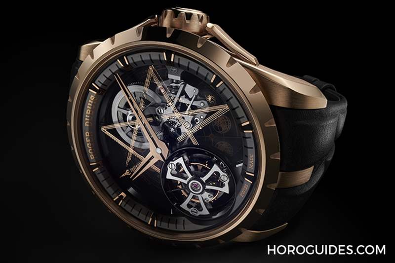 有請(qǐng)紋身大師！Roger Dubuis Excalibur Monotourbillon王者系列單陀飛輪腕表Dr. Woo特別版-復(fù)刻表