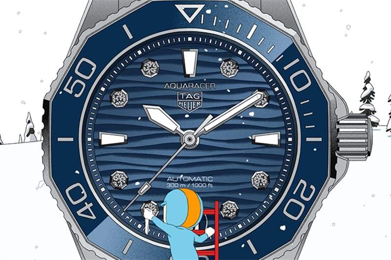 泰格豪雅眾代言人Q萌現(xiàn)身，為圣誕節(jié)挑表選禮獻計！-復(fù)刻表