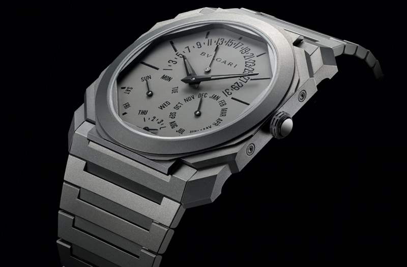 BVLGARI Octo Finissimo 2021年帶來超薄萬年歷與安藤忠雄聯(lián)乘！極繁與極簡的一體兩面-復刻表