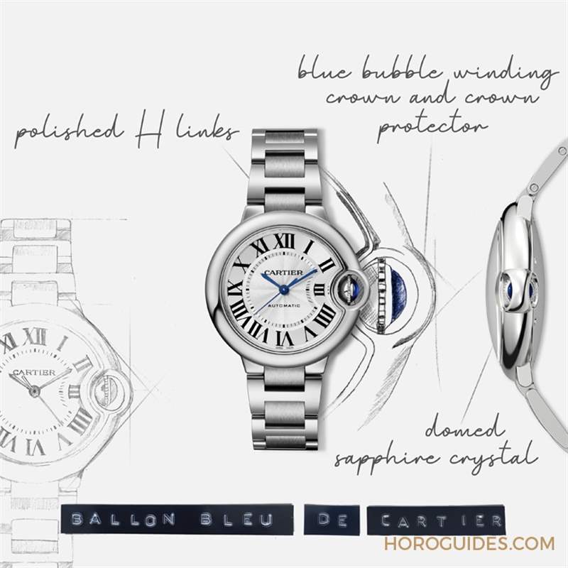 這優(yōu)雅的代名詞，其實(shí)藏著與眾不同的前衛(wèi)基因｜Ballon Bleu de Cartier腕表-復(fù)刻表