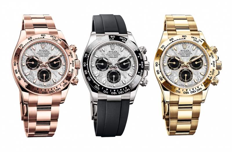 2021勞力士新表|勞力士Rolex最新迪通拿Daytona配上罕見(jiàn)隕石面-復(fù)刻表
