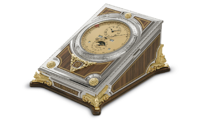 表王再出大招：百達(dá)翡麗為ONLY WATCH 2021獻(xiàn)上專(zhuān)利萬(wàn)年歷座鐘-復(fù)刻表