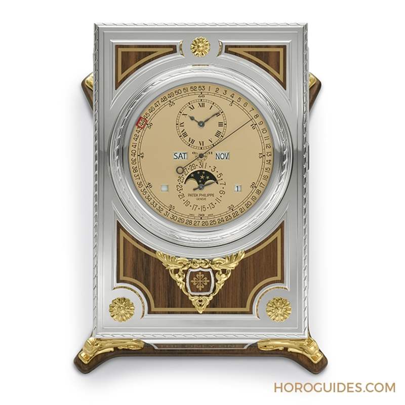 表王再出大招：百達(dá)翡麗為ONLY WATCH 2021獻(xiàn)上專(zhuān)利萬(wàn)年歷座鐘-復(fù)刻表