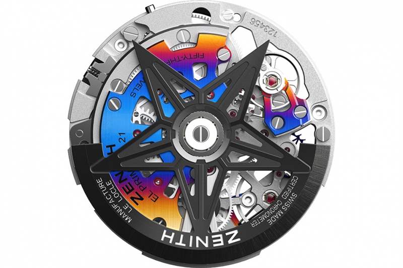 當(dāng)藝術(shù)呈現(xiàn)于表盤(pán)上|真力時(shí)Zenith DEFY 21 Felipe Pantone-復(fù)刻表