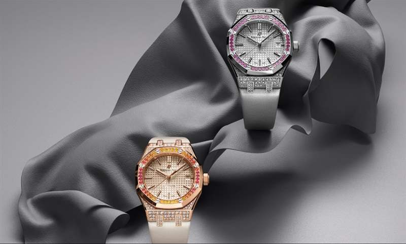 漸層寶石流光，愛彼皇家橡樹自動(dòng)上鏈37毫米腕表-復(fù)刻表