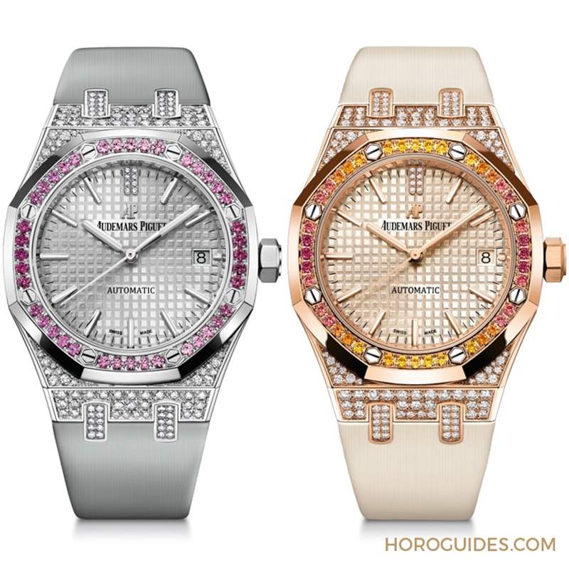 漸層寶石流光，愛彼皇家橡樹自動(dòng)上鏈37毫米腕表-復(fù)刻表