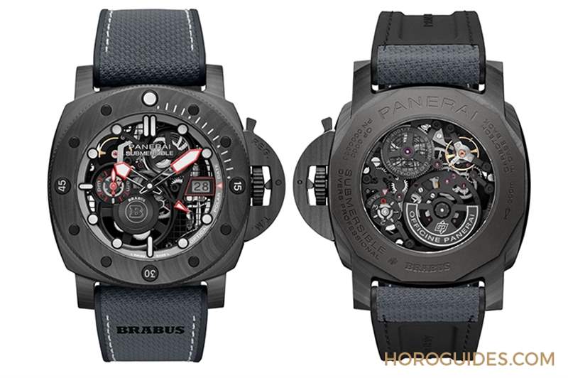 沛納海X 德國(guó)改裝品牌BRABUS，推出Submersible系列限量表-復(fù)刻表
