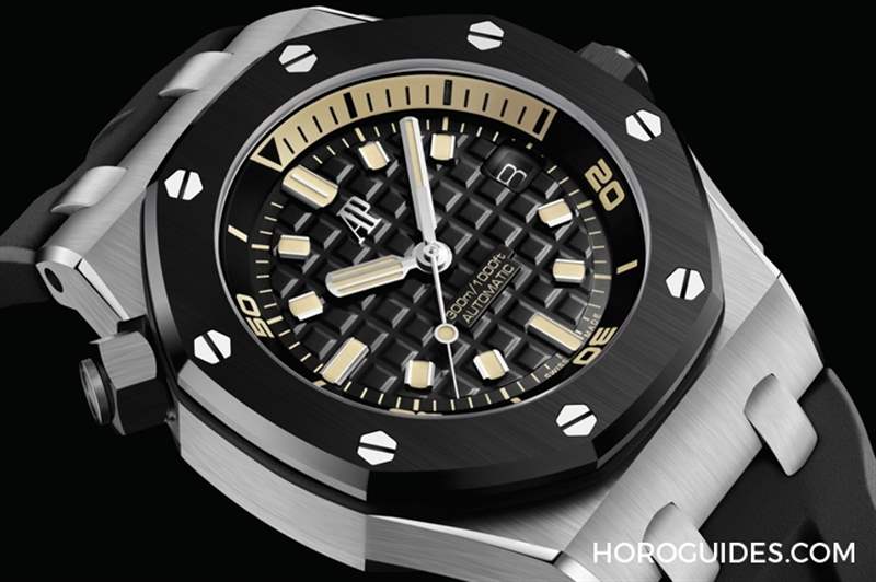 日本獨家先發(fā)!愛彼白金黑色陶瓷42毫米皇家橡樹離岸型潛水腕表-復(fù)刻表